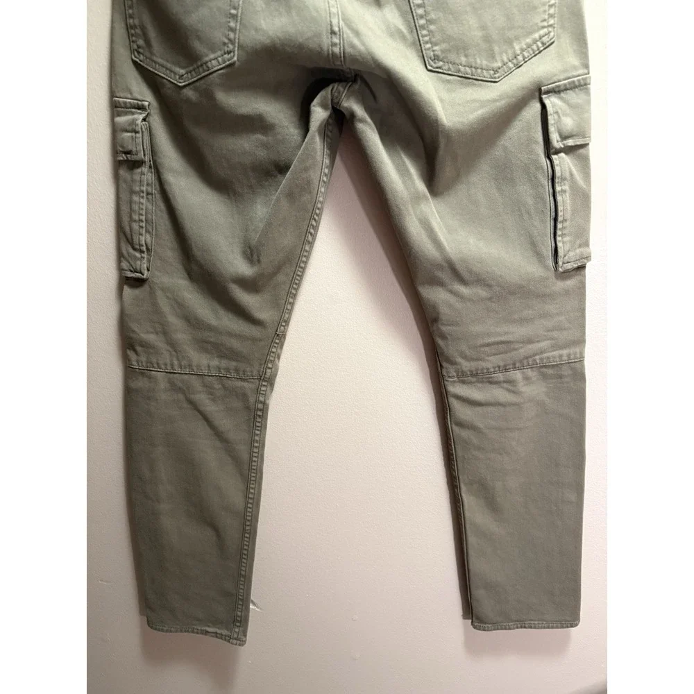 Polo Ralph Lauren Cargo Pants Olive Green 29x30 Stretch Utility Y2K
